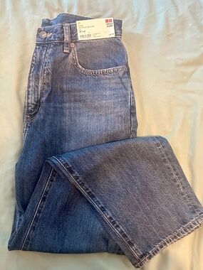 Uniqlo Peg Top High Rise Jeans - 28in